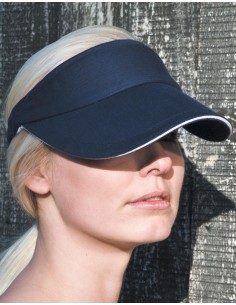 R-RC048X-Herringbone Sun Visor With Sandwich Peak 2